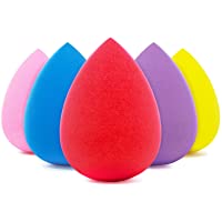 BEAKEY Esponja Maquillaje- Set de Makeup Blender Beauty para Base de Maquillaje- Ideal para Líquidos- Cremas y Polvos- 5…